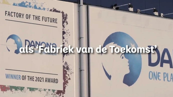 Danone toont zich aan de stakeholders met Epic Frame Videoproductie