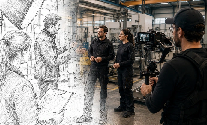 Epic Frame begeleidt je doorheen het productieproces op een strategische wijze